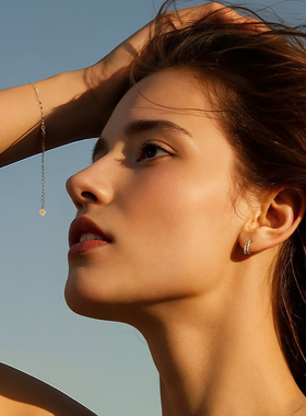 一撇一捺YPYN拼接手链14K金腕饰高级感商场同款轻奢时尚艺术珠宝