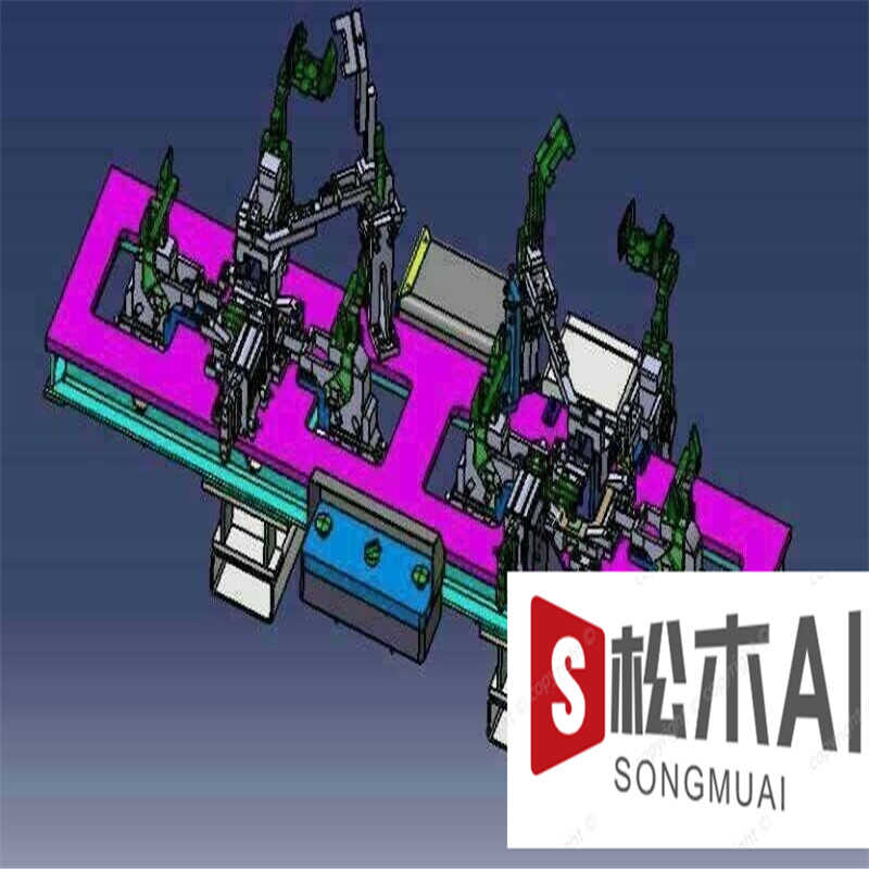 共83套catia打开的工装夹具三维模型，大部分都是汽车行业焊接工 - 图0