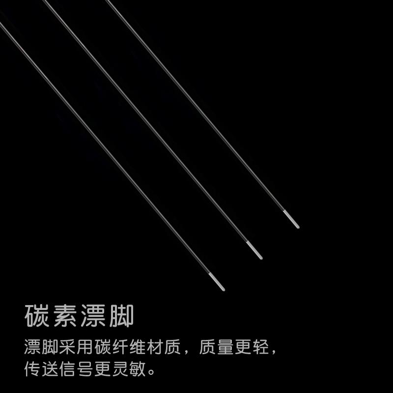 3支装高灵敏纳米鱼漂鲫鱼套装加粗醒目鲤鱼浮漂钓鱼渔具用品浮标 - 图2