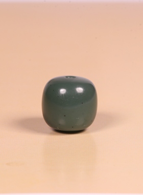 8mm和田玉籽料通孔圆珠手串配珠