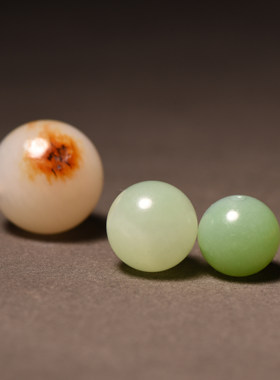 散珠手串新疆和田玉籽料珠宝玉石