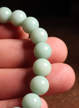 圆珠散珠手串和田玉玉石
