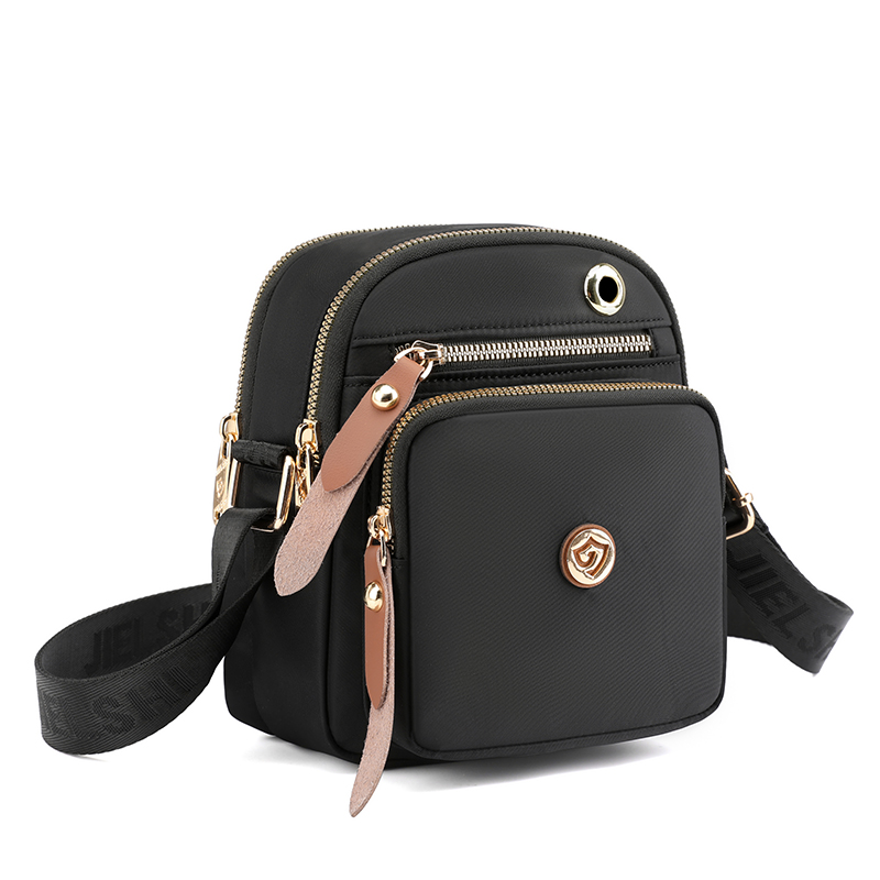 牛津布包包女2024年新款爆款轻便休闲斜挎包简约百搭大气帆布单肩 - 图0