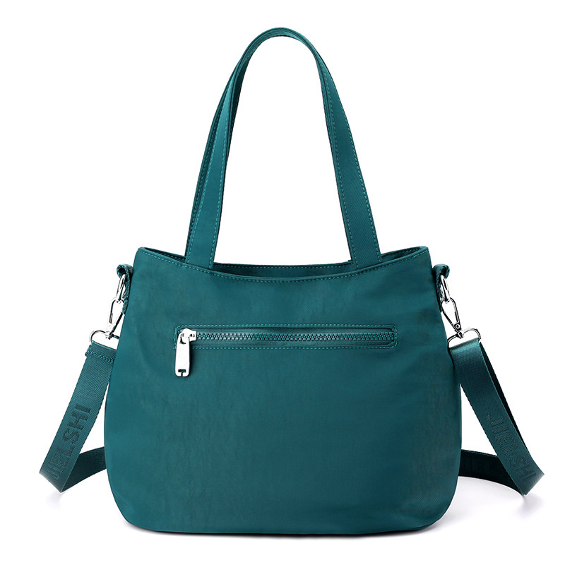 带隔层女式夏小众简约帆布斜挎小包 jielshi女士包袋