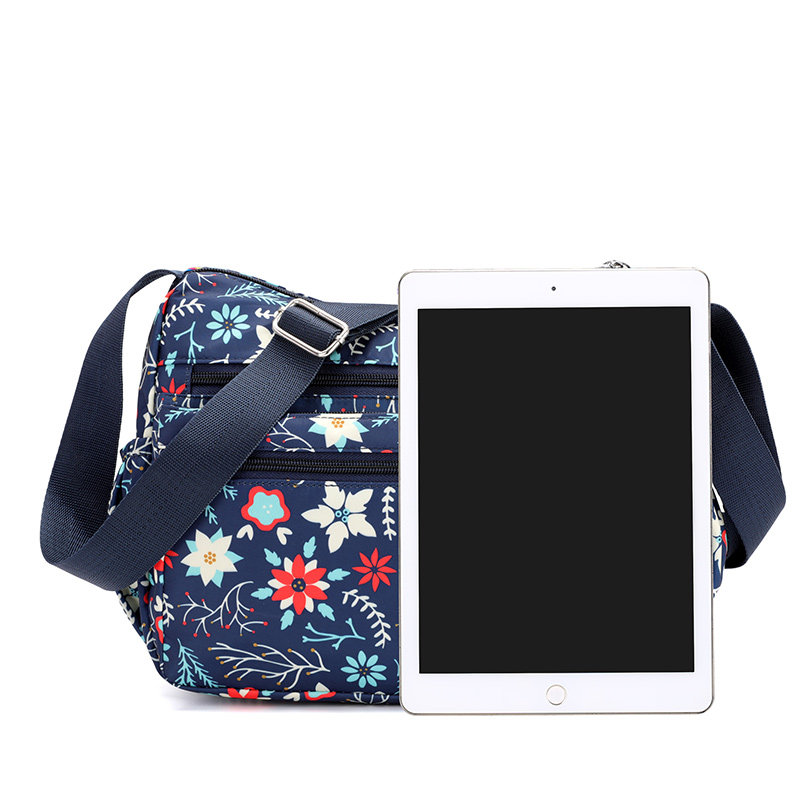 牛津布中年婆婆大气斜挎旅游妈妈包 jielshi女士包袋