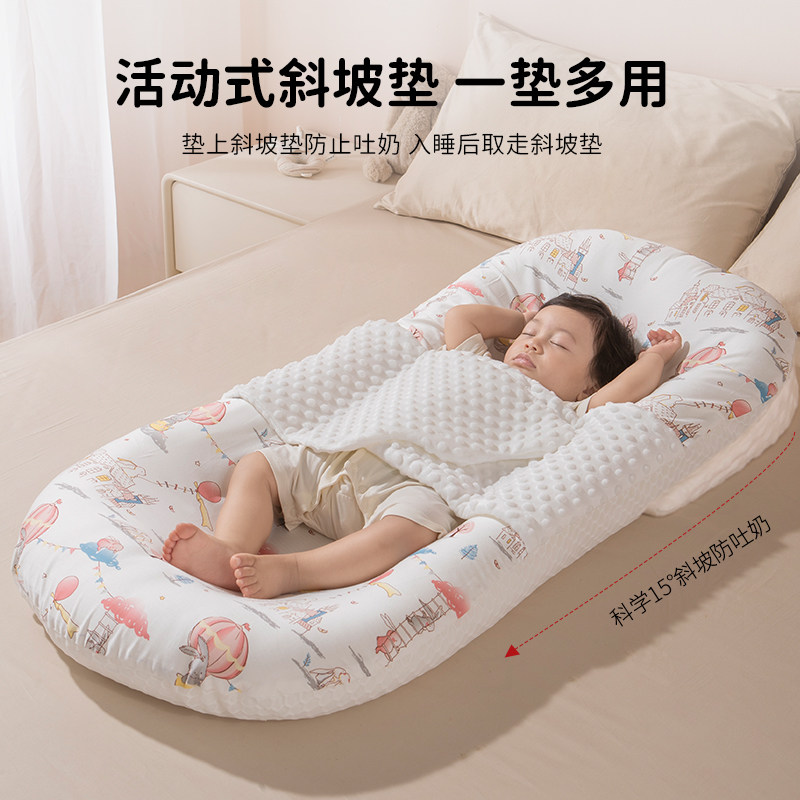  噜噜兔母婴床中床
