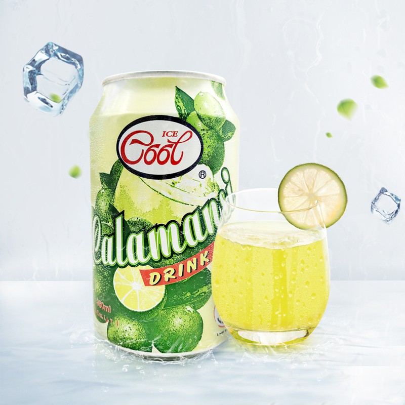 馬來西亞原裝進口卡曼橘味飲料冰酷ICE COOL網紅酸甜可口小青檸汁_升升調味品專營店_咖啡_麥片_沖飲