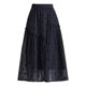 2025 autumn new high-waisted skirt