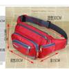 Sports waist bags for women fashion tarps for large capacity multi-component business waist bags for men cashier wallets for fitness breast bags
