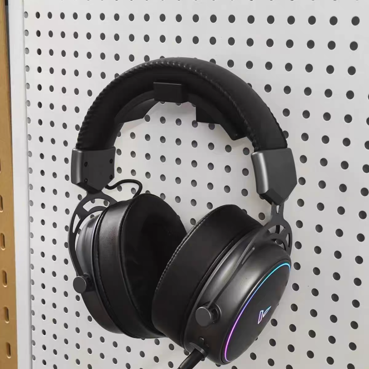 适用宜家圆孔洞洞板配件圆孔 通用免打孔耳机支架,淘宝优惠券,粉丝福利购,淘宝优惠卷