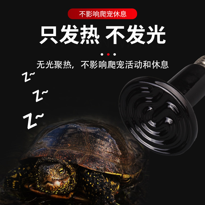 陶瓷加热灯爬虫宠物加热无光灯陆龟蜥蜴晒背保温灯泡鹦鹉温控夜灯,淘宝优惠券,粉丝福利购,淘宝优惠卷