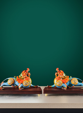 全铜招财貔貅摆件聚财办公室