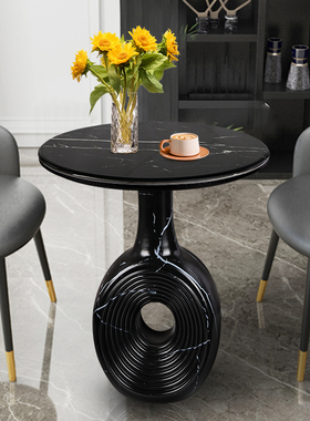 轻奢沙发边几客厅家用小茶几边桌角几床头置物阳台小圆桌创意简约