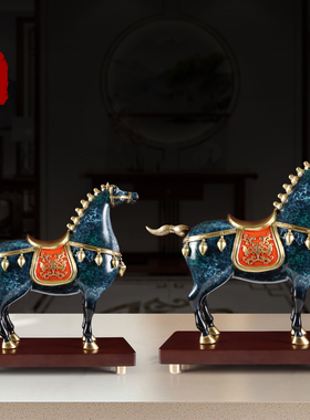 铜马摆件招财唐马家居装饰品