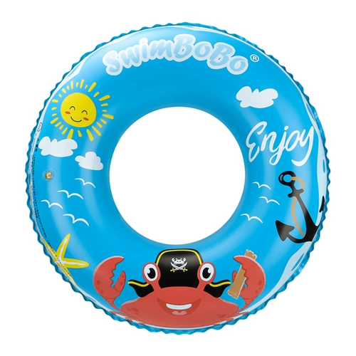 Детский плавательный круг, мультяшный плавательный аксессуар для начинающих, защита от опрокидывания, увеличенная толщина