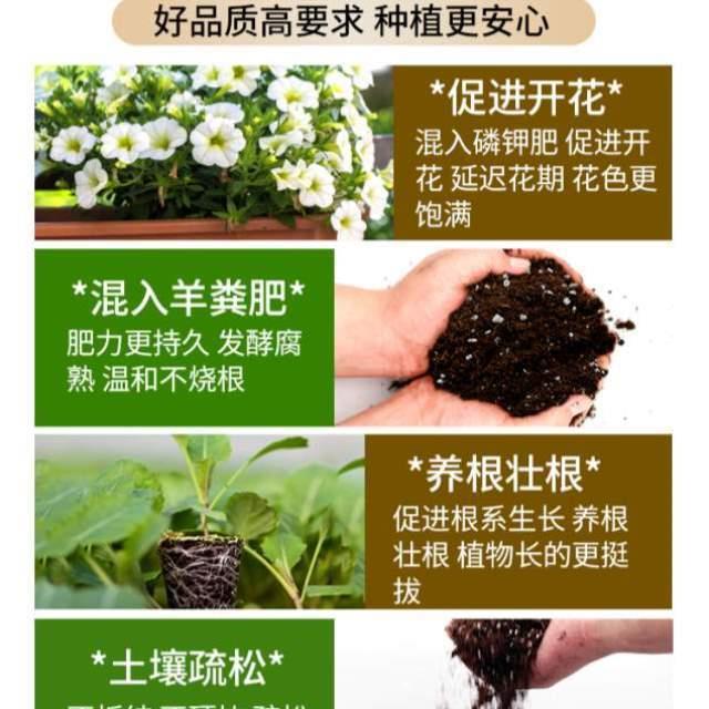 种盆邮通用型花花养营养土包绿萝菜回填栽WFI8877种家庭园艺栽花 - 图1