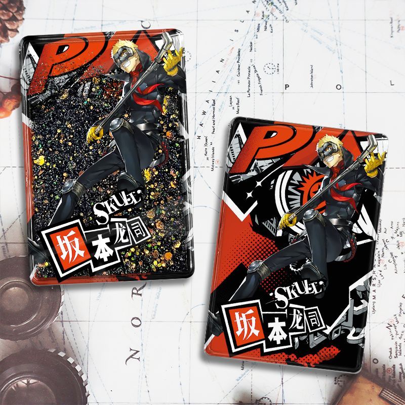 女神异闻录p5r明智吾郎坂本龙司周边流沙流麻亚克力立牌同人谷子 - 图0