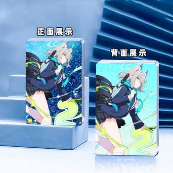 Azure Files Sand Wolf Baizi ລົດຖີບ Liuma Liusha Mahjong Acrylic Stand Doujin Millet Peripheral ຂອງຂວັນ