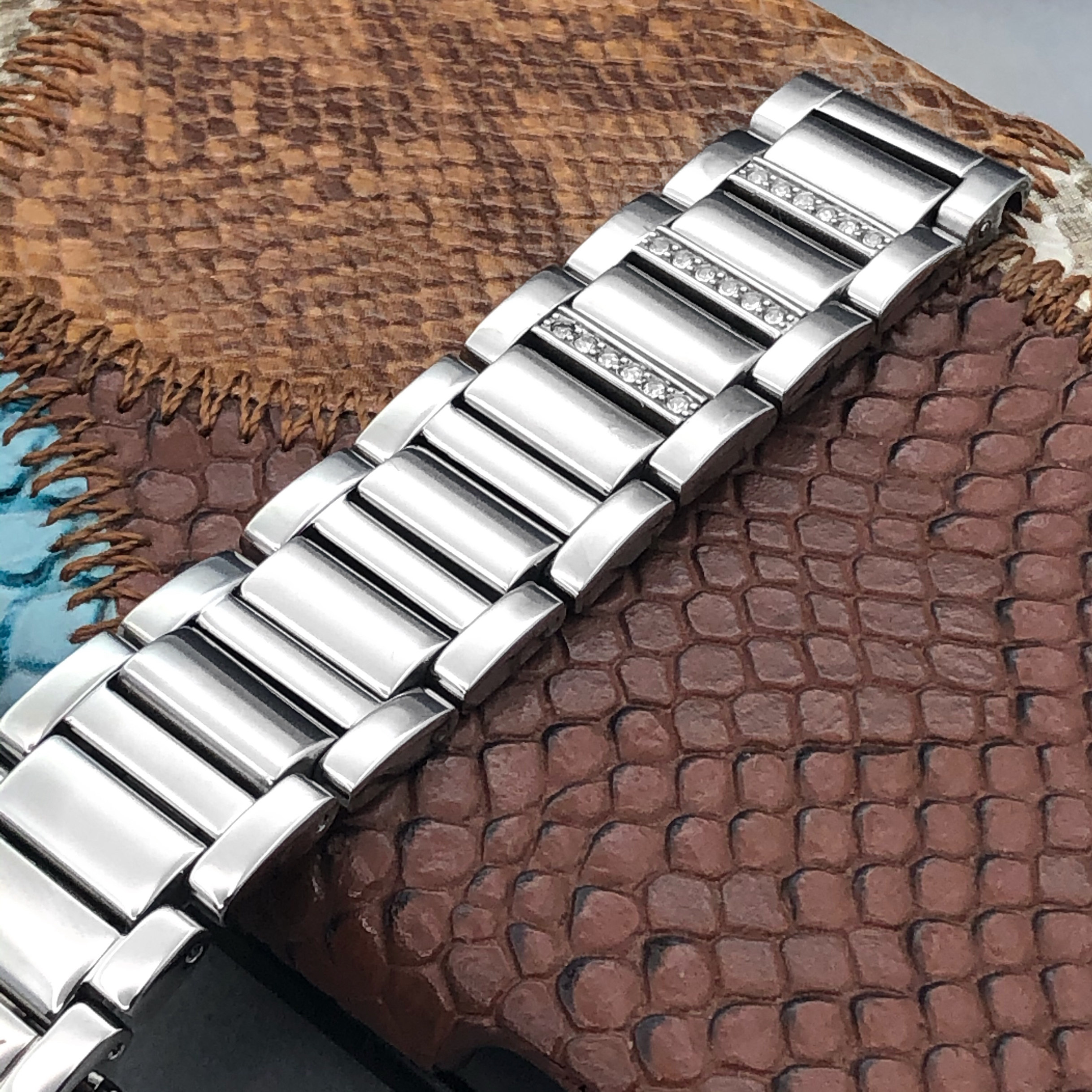 梦诗纯表行适配肖邦萧邦积家钢带 梦诗纯手表配件