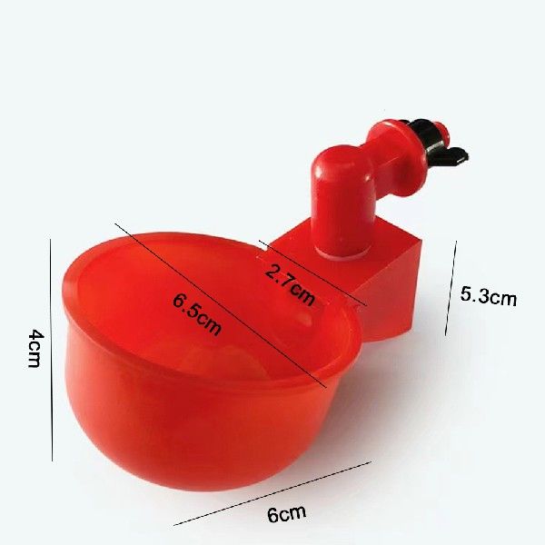 1Pcs Automatic Poultry Drinker Bowl Chicken Bird Water Cups - 图1