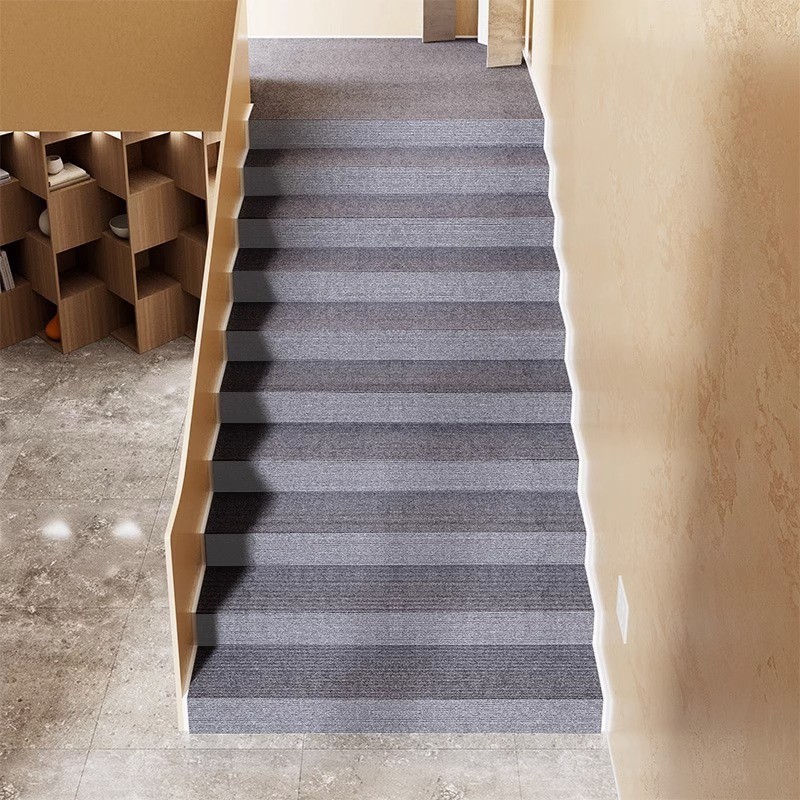 Antifreeze spliced self-adhesive stair mats