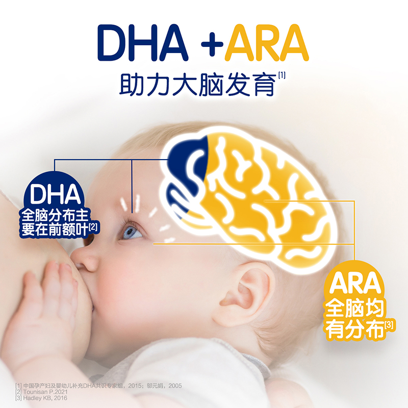 合生元DHA纯净藻油糖果特含ARA远离海洋污染非鱼油孕妇儿童可用