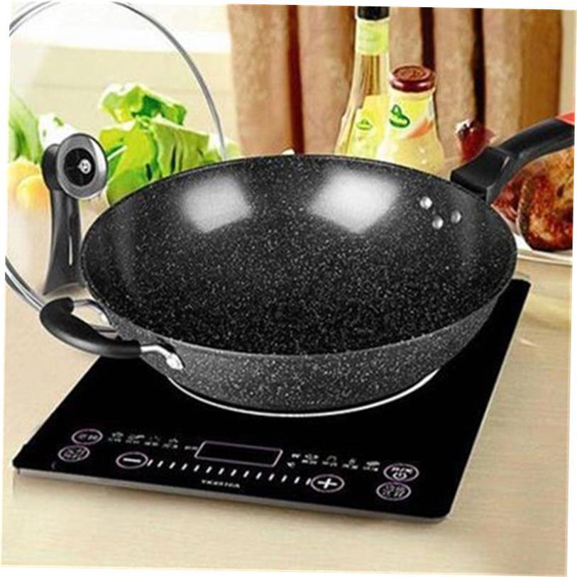 non-stick frying pan induction cooker cooking pot不粘平底锅 - 图2