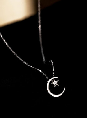 星月神话一起樱花树银项链少女心