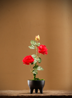 新款创意盆栽花瓶中式家居