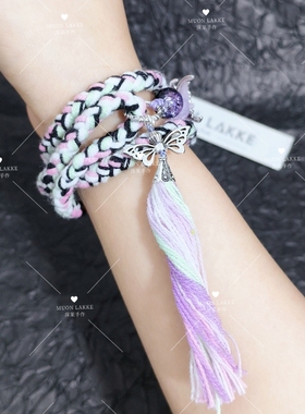 MUON LAKKE/蝴蝶忍-原创鬼灭之刃印象手链生日礼物送男友送女友