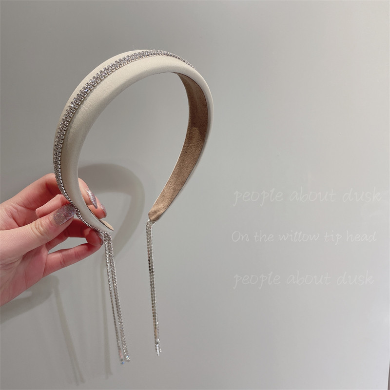 超仙气质bling ~水钻流苏发箍时髦 泡泡兔饰品发饰