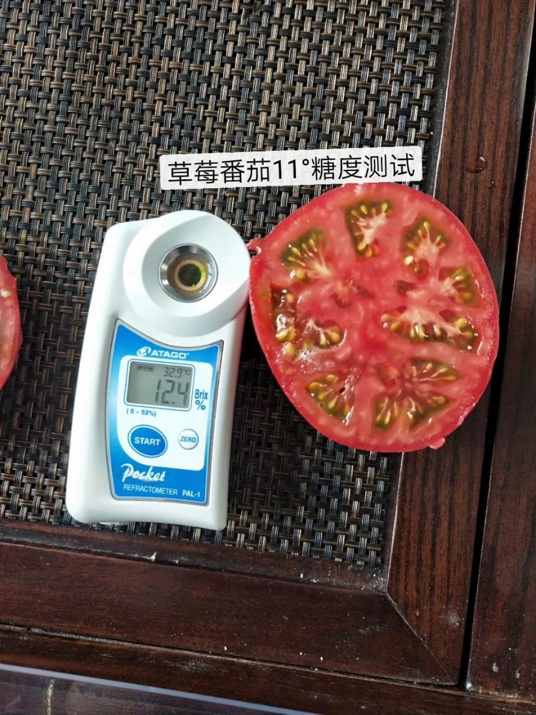 青鸾脆草莓番茄种子京采8号丹东铁皮绿腚大西红柿子种籽春季种孑 - 图1