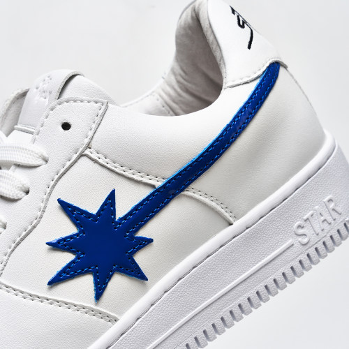 STARWALK SOLDIER BLUE/WHITE 白蓝流星鞋个性休闲星星板鞋男女款 - 图0