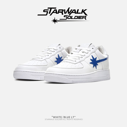 STARWALK SOLDIER流星鞋低帮百搭拼色男女运动休闲小众设计板鞋潮 - 图2