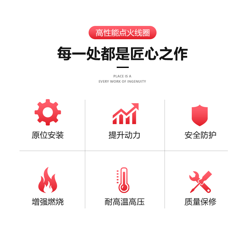 万孚点火线圈原厂适配凯迪拉克XTS ATSL SRX XT5 ct6升级高压包