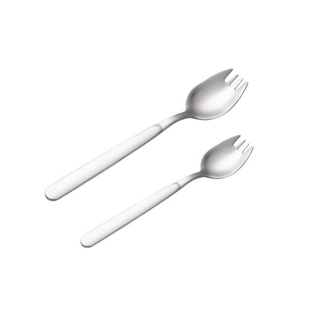 316 stainless steel fork integrated fork spoon salad spoon
