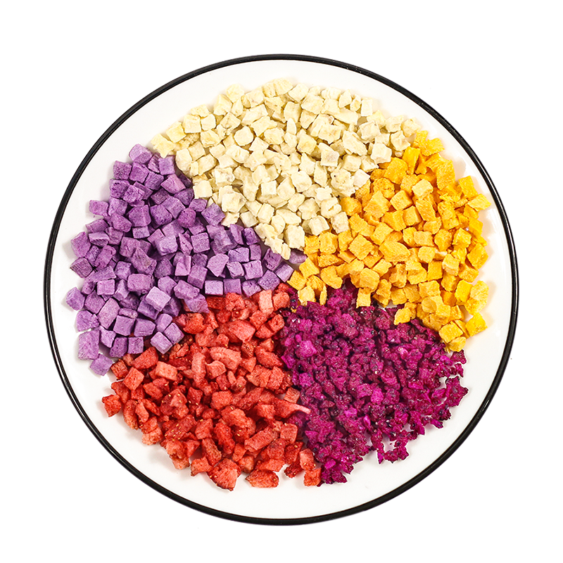 混合冻干水果丁烘焙雪花酥奶茶蛋糕装饰用草莓香蕉紫薯芒果丁碎粒,淘宝优惠券,粉丝福利购,淘宝优惠卷