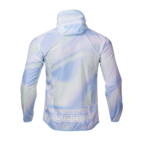 Мужской спортивный тонкий плащ с капюшоном, дышащая трендовая куртка для отдыха, одежда для защиты от солнца