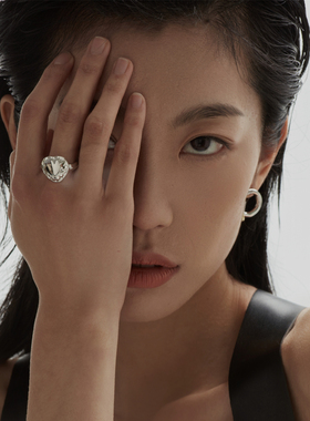 七夕礼物膨胀爱心戒指