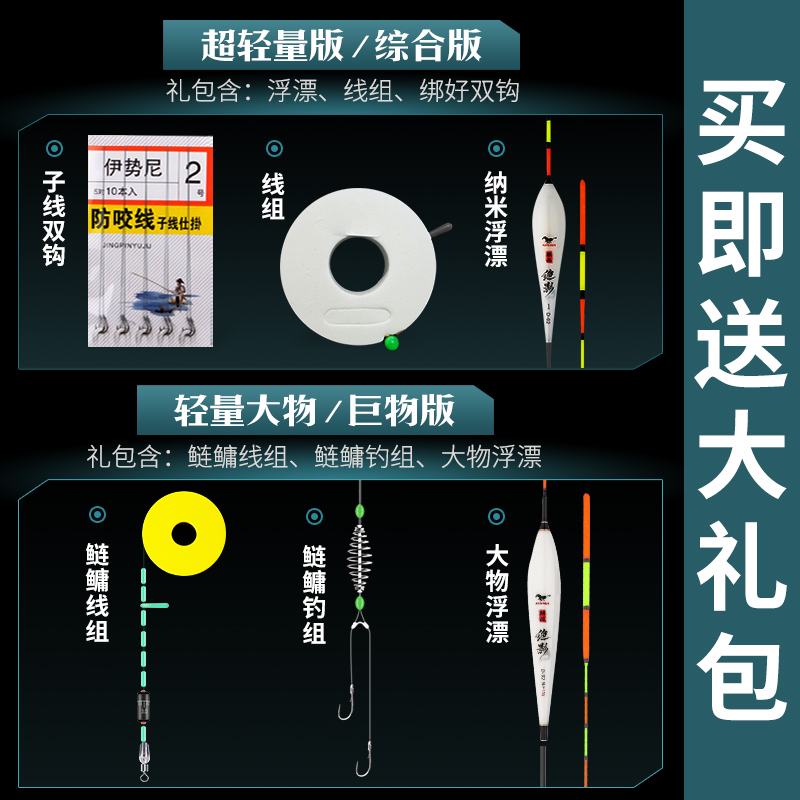 新款19调综合野钓鲤鱼竿超轻超硬十大高碳素品牌台手杆28溪流鲫竿 - 图2