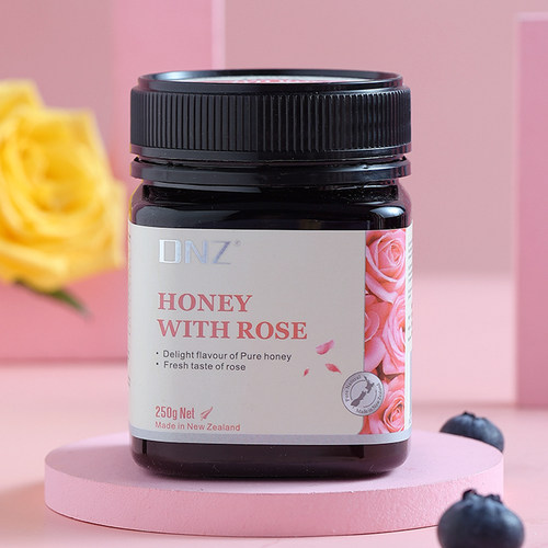 DNZ新西兰原装进口 玫瑰蜜膏250g 节日送礼伴手礼物 - 图1