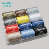 Швейная проволочная коробка мебель 402 Швейная машина установлена ​​черно -белая одежда для швейной одежды