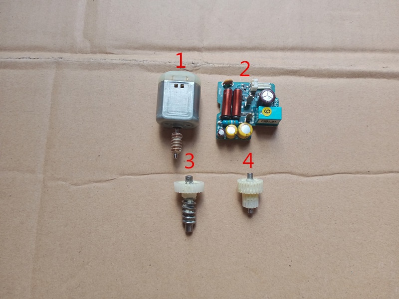 适用起亚K2K3K5维A拉克斯智跑倒车镜折叠后视镜折叠马达电机齿轮 - 图1