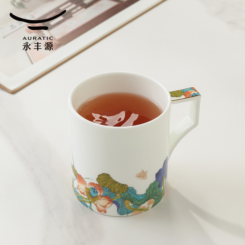 【百补】永丰源幸福和鸣马克杯陶瓷水杯茶杯单杯礼盒装