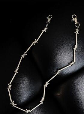 spot rock punk metal pants chain bamboo chain wallet chain