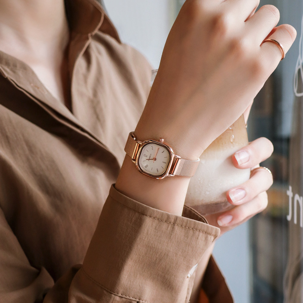 小众轻奢女士女款名牌正品简约手表 番米拉国产腕表
