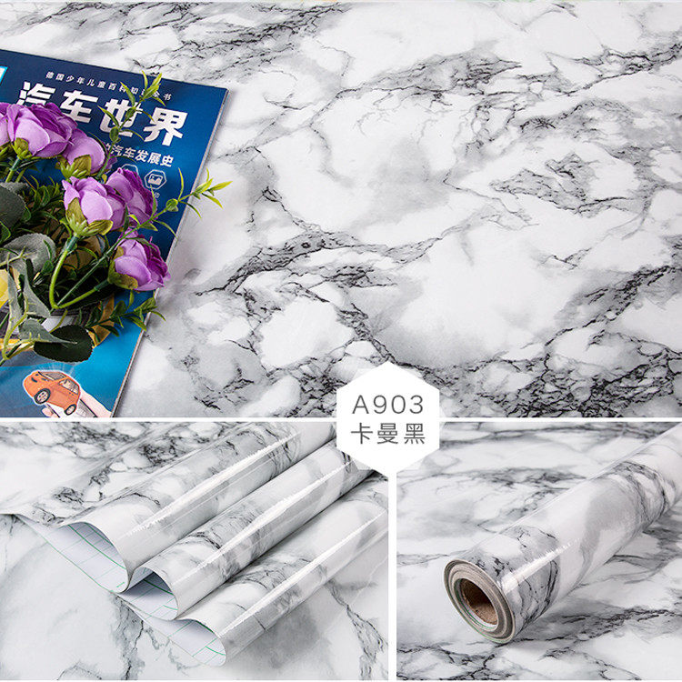 仿大理石纹贴纸厨房防油自粘台面防火耐高温背景墙纸壁纸防水加厚,淘宝优惠券,粉丝福利购,淘宝优惠卷