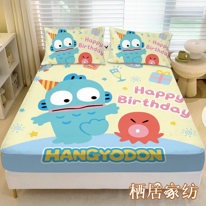 小丑鱼卡通动漫汉顿床笠150x200m全包防滑涤纶四季款床垫保护套罩,淘宝优惠券,粉丝福利购,淘宝优惠卷