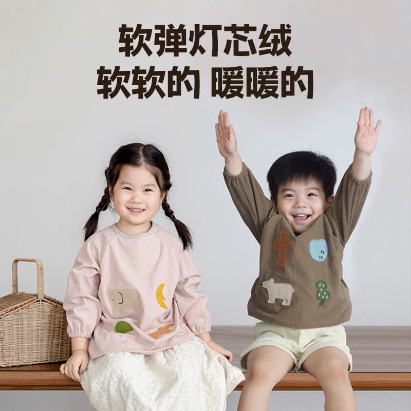 典举宝宝罩衣秋冬儿童幼儿园防水防脏吃饭围兜围裙婴儿辅食反穿衣,淘宝优惠券,粉丝福利购,淘宝优惠卷
