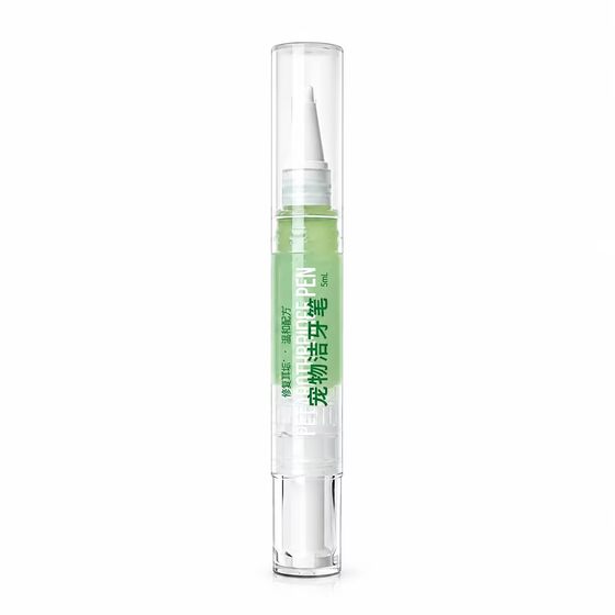 Pet tooth cleaning pen cat and dog calculus remover dog and cat oral teeth bad breath cleaning toothbrush pen